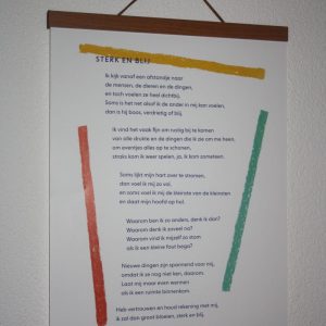 Sterk en Blij Sophie Postma hoogsensitiviteit gedicht